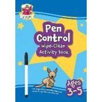 New Pen Control Wipe-Clean Activity Book for Ages 3-5 (with pen) von CGP Books