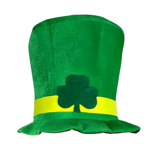 CGVG St. Patrick's Day Hut Koboldhut Uni Irischer Hut Irische Party Supplies Kostüm Zubehör St. Patricks Day Zubehör für Männer Frauen (Irischer Hut) von CGVG