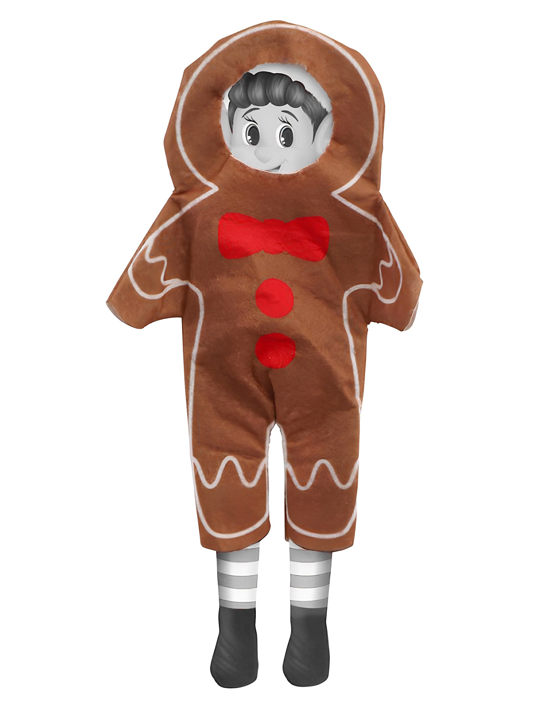 Lebkuchen Kostüm für Elf Puppe festliche Puppenkleidung Lebkuchen Kostüm für Elf Puppe festliche Puppenkleidung von CHAKS