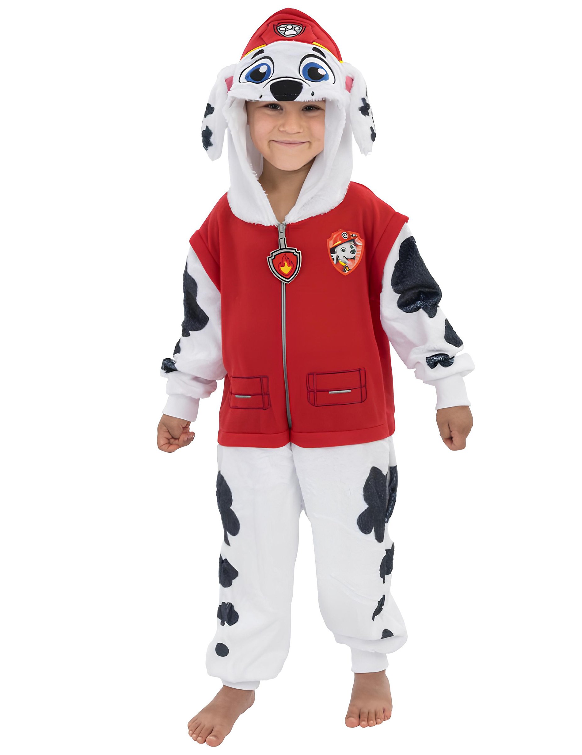Marcus Paw Patrol Kinder-Overall rot-weiß Marcus Paw Patrol Kinder-Overall rot-weiß von CHAKS