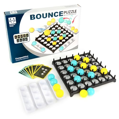 Bounce Off Spiel, Ping Pong Bouncing Balls Interaktives Desktop-Board Muster Herausforderung Familie von CHANCCI