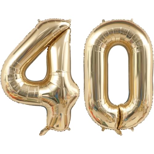 40 Zoll Gold Luftballon Zahlen 40 Champagner Gold Ballon 40. Geburtstag Deko Hell gold Folienballon Zahl 40 Riesenzahl Ballon 40 Party Hochzeit Kindergeburtstag Geburtstag Nummer 40 40 Zoll Gold Luftballon Zahlen 40 Champagner Gold Ballon 40. Geburtstag Deko Hell gold Folienballon Zahl 40 Riesenzahl Ballon 40 Party Hochzeit Kindergeburtstag Geburtstag Nummer 40 von CHANGZHONG