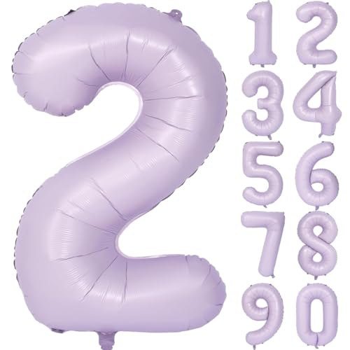 Lila Luftballon 40 Zoll Flieder Zahlenballon Groß Helles Lila Luftballon 2 Hell Lila Geburtstag Ballon lila Folienballon Zahl 2 Helium Ballon 2 Mädchen Jungen Geburtstagsdeko Jubiläum Party Deko Lila Luftballon 40 Zoll Flieder Zahlenballon Groß Helles Lila Luftballon 2 Hell Lila Geburtstag Ballon lila Folienballon Zahl 2 Helium Ballon 2 Mädchen Jungen Geburtstagsdeko Jubiläum Party Deko von CHANGZHONG