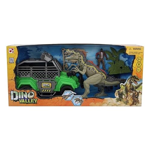 Dino Valley - Dino Catcher Fahrzeug Set (542028) von CHAP MEI