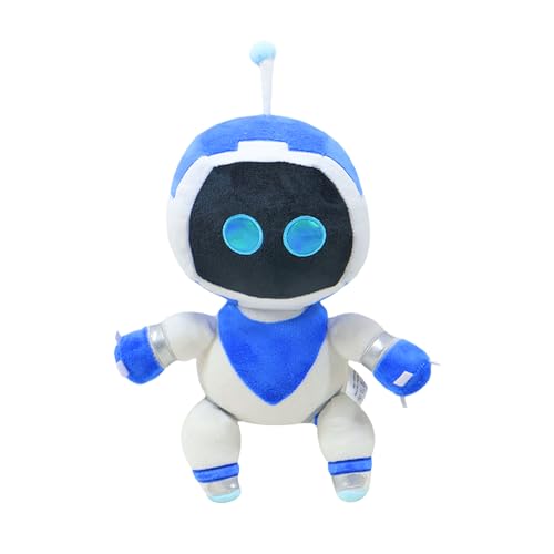 CHARMMYFASHION Astro-Bot-Plüschpuppe, Roboter-Plüschtier, Rettungsplanspiel-Stoffpuppe, weich, Cartoon-Figur für Kinder (A) von CHARMMYFASHION