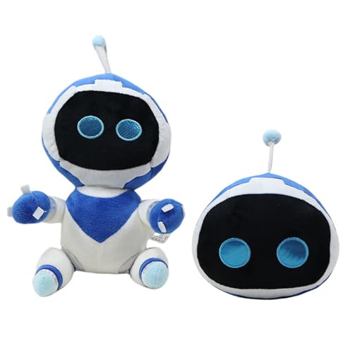 CHARMMYFASHION Astro-Bot-Plüschpuppe, Roboter-Plüschtier, Rettungsplanspiel-Stoffpuppe, weich, Cartoon-Figur für Kinder (A+B) von CHARMMYFASHION