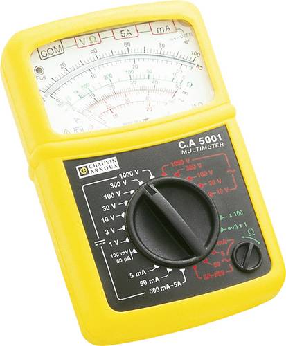 Chauvin Arnoux C.A 5001 Hand-Multimeter analog CAT III 600 V, CAT IV 300V von CHAUVIN ARNOUX