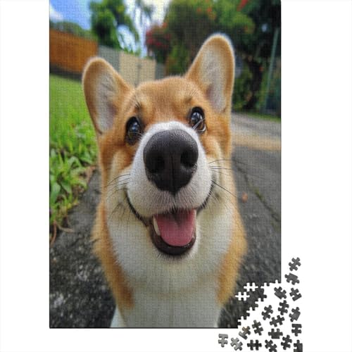 Corgi Puzzlespiel 1000 Teile Puzzles Für Erwachsene Lernspiel Herausforderung Spielzeug 1000 Teile Puzzles Für Erwachsene Kinder Erwachsenen Puzzlespiel Puzzel 1000pcs (75x50cm) von CHCAIOVO