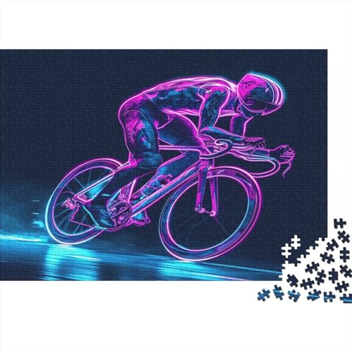 Mountainbike Puzzle 1000 Teile - Puzzle Für Erwachsene, Puzzle, Puzzlespiel Erwachsenen Puzzlespiel Puzzel 1000pcs (75x50cm) von CHCAIOVO