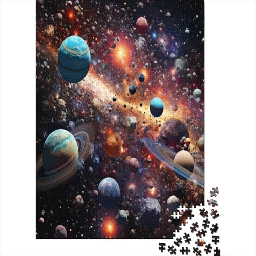 Planet Puzzle 1000 Teile Puzzle Für Erwachsene Und Kinder Ab 14 Jahren Puzzel 1000pcs (75x50cm) von CHCAIOVO