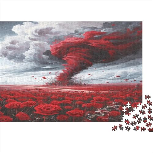 Tornado Puzzle 1000 Teile,Puzzle Für Erwachsene, Impossible Puzzle, GesKükenlichkeitsspiel Für Die Ganze Familie,Puzzle Legespiel- Erwachsenenpuzzle Puzzel 1000pcs (75x50cm) von CHCAIOVO