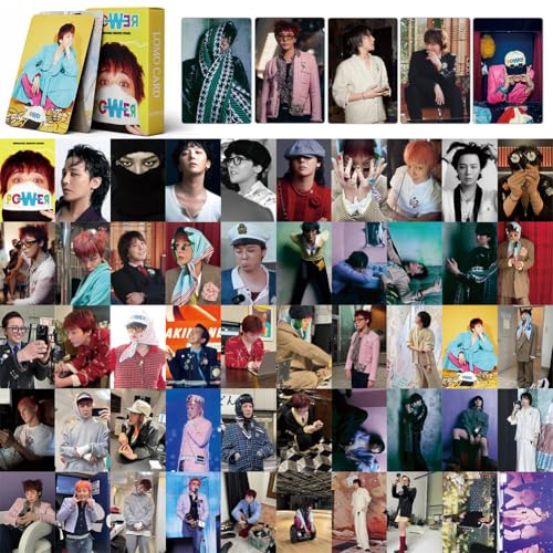 2 Pack/110PCS Kpop GD Karten,Kpop GD Fotokarten,GD Power Album Karten,Kpop GD Merch Mini Fotokarten Set Fans Geschenk von CHENGLI