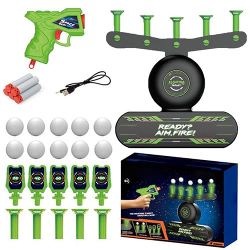 Shooting Target Practice Kids Shooting Toy Set, Schwimmendes ZielSpiel Spielzeug, 2 in1 leuchtende Bewegliche Zielscheibe Set, USB Elektro-Schießscheiben Spielzeug Geschenk für Kinder Geburtstag von CHENRI