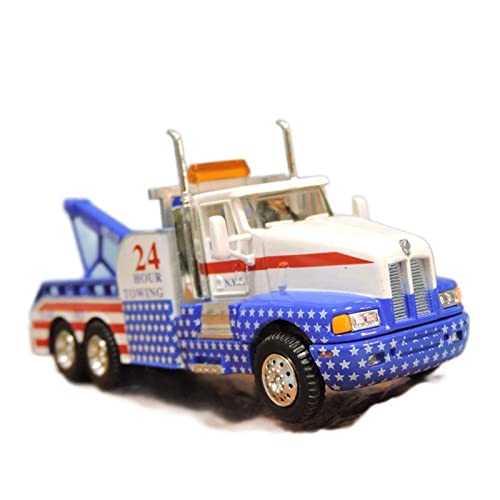 CHENXIAOLAN Miniaturmodelle 1/87 Für Kenworth Rescue Truck Crane Simulation Legierung Modell Geschenke Spielzeug Für Jungen Fertigmodell von CHENXIAOLAN