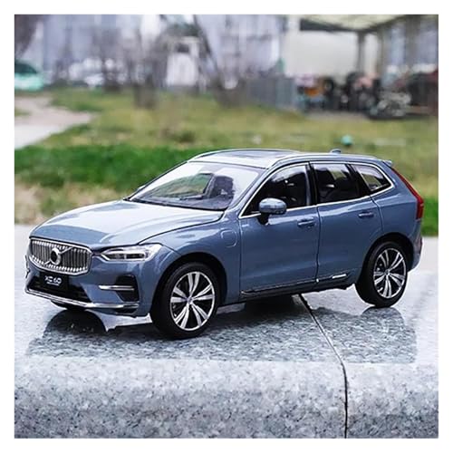 CHENXIAOLAN Miniaturmodelle 1 18 Diecast Modell Für XC60 2022 SUV Legierung Auto Modell Dekoration Display Sammeln Fahrzeug Fertigmodell(Blau) von CHENXIAOLAN