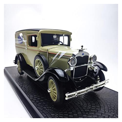 CHENXIAOLAN Miniaturmodelle 1 18 Druckgusslegierung Für Ford DELIVERY Truck 1931 Transport Oldtimer Modellfahrzeug Spielzeug Sammlerstück Souvenir Fertigmodell von CHENXIAOLAN