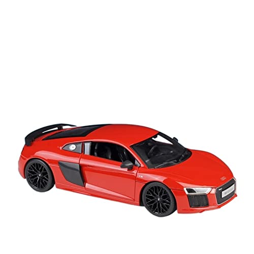 CHENXIAOLAN Miniaturmodelle 1 18 Für Audi R8 V10 Druckguss Metalllegierung Simulation Automodell Spielzeug Geschenk Indoor Display Fertigmodell(B) von CHENXIAOLAN