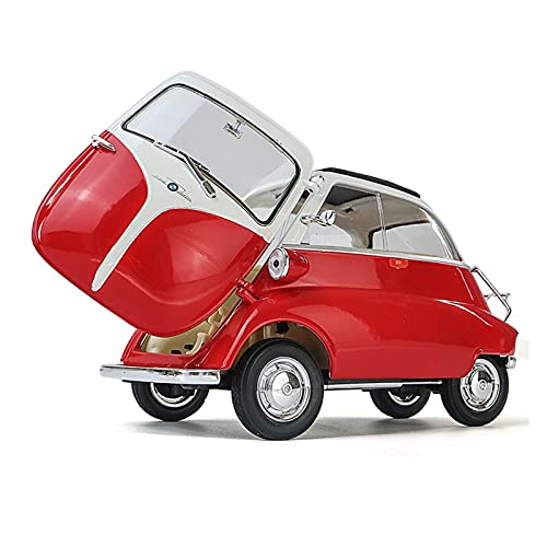 CHENXIAOLAN Miniaturmodelle 1 18 Für BMW Isetta Legierung Automodell Simulation Auto Dekoration Sammlung Geschenk Spielzeug Druckguss Modell Junge Fertigmodell(Taglia unica) von CHENXIAOLAN