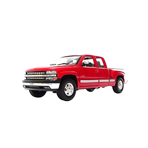 CHENXIAOLAN Miniaturmodelle 1 18 Für Chevrolet Z71 Pickup Legierung Simulation Auto Modell Desktop Dekoration Junge Spielzeug Hobby Display Fertigmodell(A) von CHENXIAOLAN