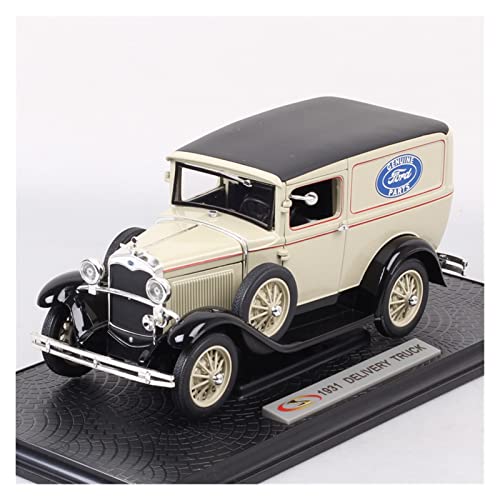 CHENXIAOLAN Miniaturmodelle 1 18 Für Ford Typ A Van Classic Retro Car 1931 Alloy Car Model Adult Collection Fertigmodell von CHENXIAOLAN