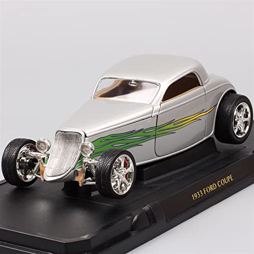 CHENXIAOLAN Miniaturmodelle 1 18 Für Ford TypB 1933 Cabrio Oldtimer Legierung Automodell Erwachsene Sammlung Show Geschenk Fertigmodell(B) von CHENXIAOLAN