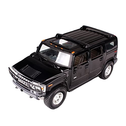 CHENXIAOLAN Miniaturmodelle 1 18 Für Hummer 2003 H2 SUV Auto Diecast Modell Spielzeugauto Kindergeschenke Sammeln Fertigmodell(A) von CHENXIAOLAN