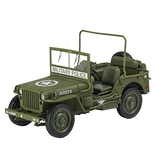 CHENXIAOLAN Miniaturmodelle 1 18 Für Jeep 1941 MB Offroad-Legierung Exquisite Spielzeugmodellauto-Sound- Und Lichtgeschenksammlung Fertigmodell von CHENXIAOLAN