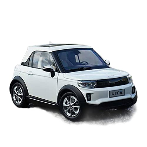 CHENXIAOLAN Miniaturmodelle 1 18 Für LITE Afcfox Elektroauto Legierung Modell Sammlerstücke Souvenir Geschenke Statische Anzeige Fertigmodell(B) von CHENXIAOLAN