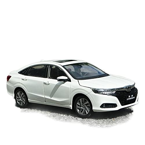 CHENXIAOLAN Miniaturmodelle 1 18 Für Lingpai Honda 2019 Alloy Car Model Adult Collectibles Boutique Ornaments Boy Gift Fertigmodell(Weiß) von CHENXIAOLAN