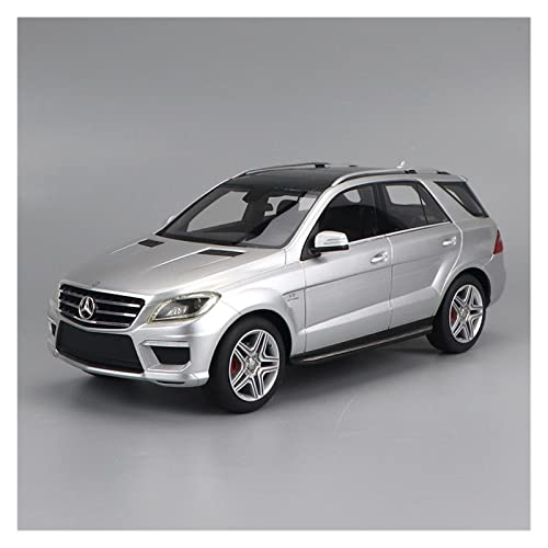 CHENXIAOLAN Miniaturmodelle 1 18 Für Mercedes Benz ML63 V8 Classic SUV Modell Sammlerstücke Dekoration Geschenke Spielzeug Show Fertigmodell(B) von CHENXIAOLAN