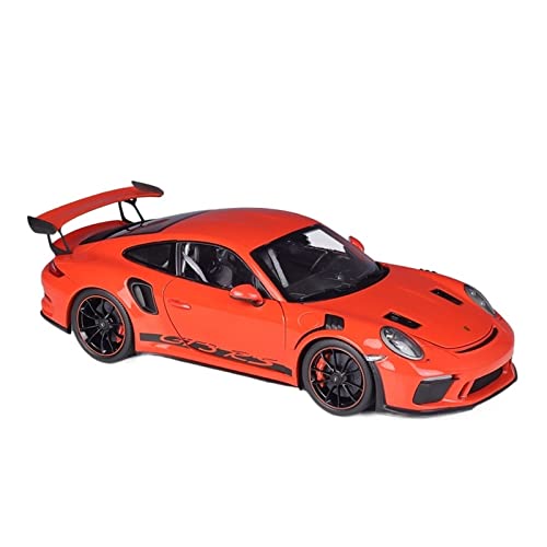 CHENXIAOLAN Miniaturmodelle 1 18 Für Porsche 911 Gt3 Rs Sport Legierung Automodell Spielzeug Sammlung Geschenk Display Erwachsene Statische Fertigmodell(A) von CHENXIAOLAN