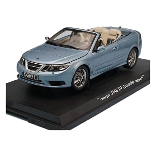 CHENXIAOLAN Miniaturmodelle 1 18 Für Saab 9-3 Softtop Roadster Simulation Legierung Automodell Sammlerstück Dekoration Jungen Geschenk Fertigmodell(A) von CHENXIAOLAN