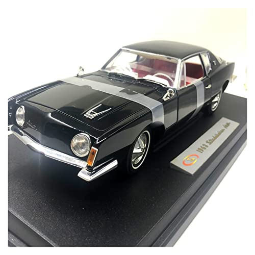 CHENXIAOLAN Miniaturmodelle 1 18 Für Studebaker 1963 Retro Coupe Oldtimer Legierung Automodell Sammlung Geschenkdisplay Fertigmodell von CHENXIAOLAN