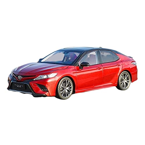 CHENXIAOLAN Miniaturmodelle 1 18 Für Toyota Camry 2018 Rot Sport Legierung Druckguss Modellauto Dekoration Sammlung Display Fertigmodell von CHENXIAOLAN