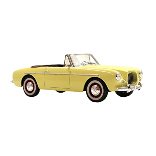 CHENXIAOLAN Miniaturmodelle 1 18 Für Volvo P1900 Cabrio Sportwagen 1955 Oldtimer Modell Sammlerstück Jungengeschenk Fertigmodell von CHENXIAOLAN