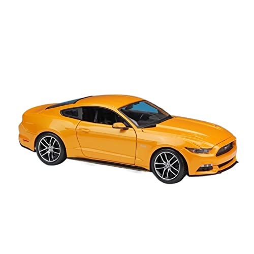 CHENXIAOLAN Miniaturmodelle 1 18 Passend Für Ford Mustang 2015 Red Sports Alloy Die Casting Retro Classic Car Model Decoration Collection Fertigmodell(C) von CHENXIAOLAN