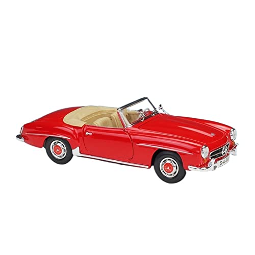 CHENXIAOLAN Miniaturmodelle 1 18 Passend Für Mercedes-Benz 190SL Alloy Cool Model Car Adult Collection Souvenir Display Ornaments Fertigmodell von CHENXIAOLAN