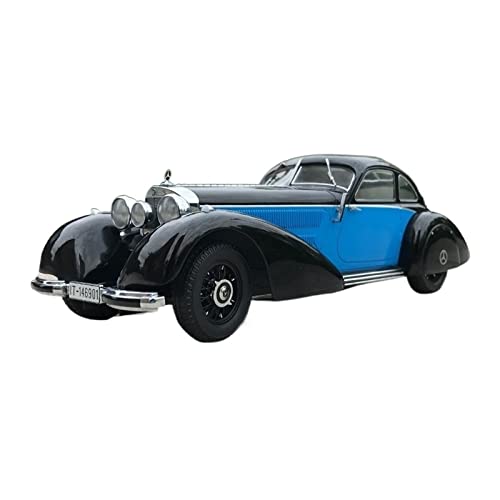 CHENXIAOLAN Miniaturmodelle 1 18 Passend Für Mercedes Benz 540K Vintage Simulation Diecast Car Model Souvenir Ornaments Collection Fertigmodell(B) von CHENXIAOLAN