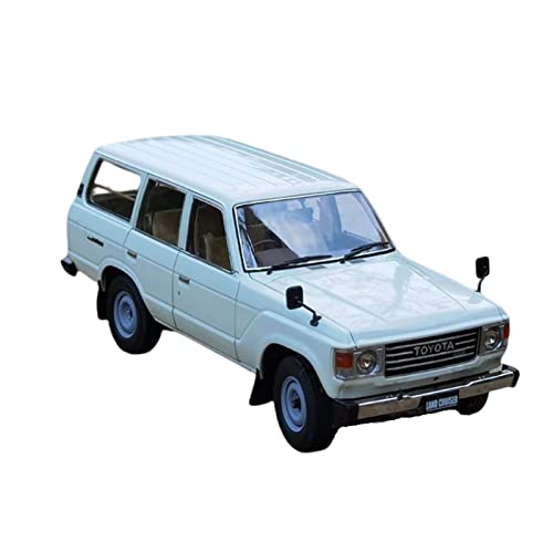 CHENXIAOLAN Miniaturmodelle 1 18 Passend Für Toyota Land Cruiser LC60 Offroad-Druckguss-Legierung Automodellsammlung Ornamente Fertigmodell(A) von CHENXIAOLAN