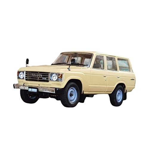 CHENXIAOLAN Miniaturmodelle 1 18 Passend Für Toyota Land Cruiser LC60 Offroad-Druckguss-Legierung Automodellsammlung Ornamente Fertigmodell(C) von CHENXIAOLAN