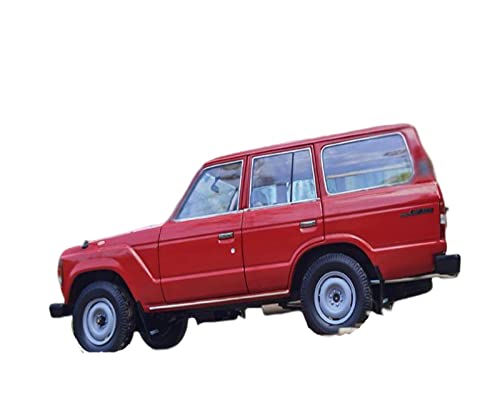 CHENXIAOLAN Miniaturmodelle 1 18 Passend Für Toyota Land Cruiser LC60 Offroad-Druckguss-Legierung Automodellsammlung Ornamente Fertigmodell(D) von CHENXIAOLAN