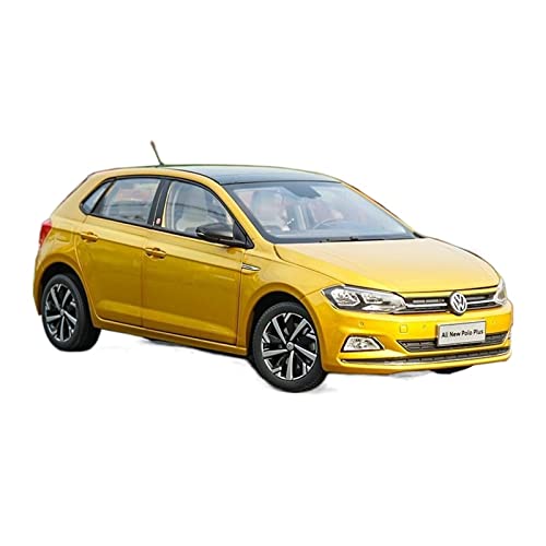 CHENXIAOLAN Miniaturmodelle 1 18 Passend Für Volkswagen Polo Plus Fahrzeug Druckgusslegierung Druckguss Modellauto Erwachsene Kollektion Display Fertigmodell von CHENXIAOLAN