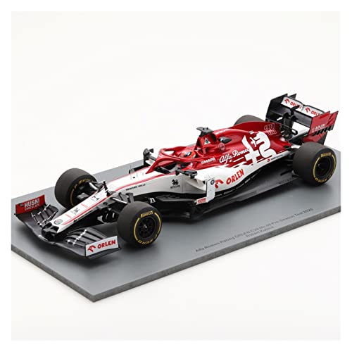 CHENXIAOLAN Miniaturmodelle 1 18 for Alfa Romeo C39 F1 Automodell Kimi Türkei 500 Rennwagen #88 Kubica Beta Automodellsammlung Handwerk Fertigmodell von CHENXIAOLAN