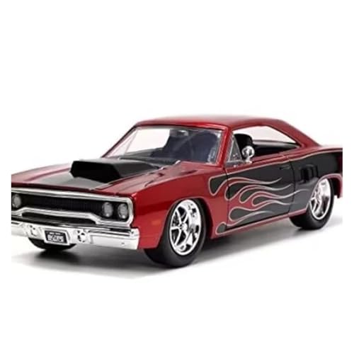 CHENXIAOLAN Miniaturmodelle 1 24 Für 1970 Plymouth Road Runner Legierung Sport Auto Modell Fahrzeug Modell Simulation Spielzeug Fertigmodell von CHENXIAOLAN