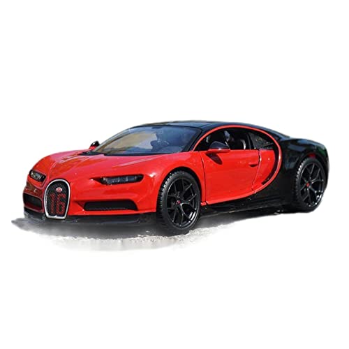 CHENXIAOLAN Miniaturmodelle 1 24 Für Bugatti Chiron Metall Spielzeug Legierung Auto Diecast Modell Spielzeug Für Kinder Fertigmodell(D) von CHENXIAOLAN