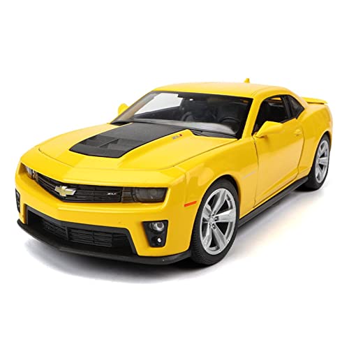 CHENXIAOLAN Miniaturmodelle 1 24 Für Chevrolet Camaro ZL1 Simulation Legierung Sportwagen Modell Diecast Fahrzeug Spielzeug Sammlung Display Geschenk Fertigmodell von CHENXIAOLAN