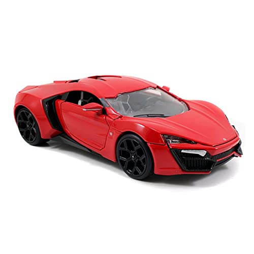 CHENXIAOLAN Miniaturmodelle 1 24 Für LYKAN Hypersport Supercar Alloy Car Model Diecast Collect Car Toy Fertigmodell von CHENXIAOLAN