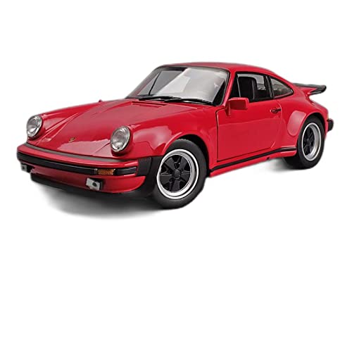 CHENXIAOLAN Miniaturmodelle 1 24 Für Porsche 911Turbo Simulation Legierung Sportwagen Modell Diecast Vehicle Toys Collection Gift Fertigmodell(Rot) von CHENXIAOLAN