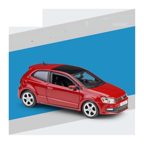 CHENXIAOLAN Miniaturmodelle 1 24 Für Volkswagen Polo GTI Mark 5 Maßstab Legierung Diecast Auto Modell Spielzeug Sammlung Geschenk Fertigmodell von CHENXIAOLAN