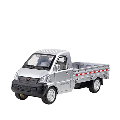 CHENXIAOLAN Miniaturmodelle 1 24 Für Wuling Truck Simulation Diecast Car Model Sound Light Zurückziehen Spielzeugfahrzeuge Geschenk Fertigmodell(B) von CHENXIAOLAN